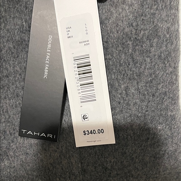 Tahari Women's Gray Cape Jacket - Picture 5 of 14